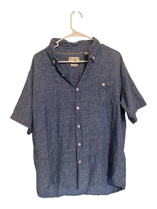 Original Weatherproof Vintage Other - Original Weatherproof Vintage Blue Short-Sleeve Button-Up Shirt